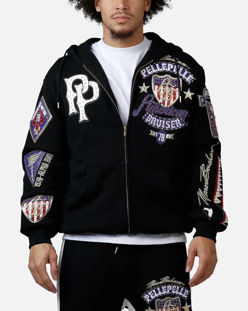 Pelle Pelle Pelle Pelle Hoodie Black 1