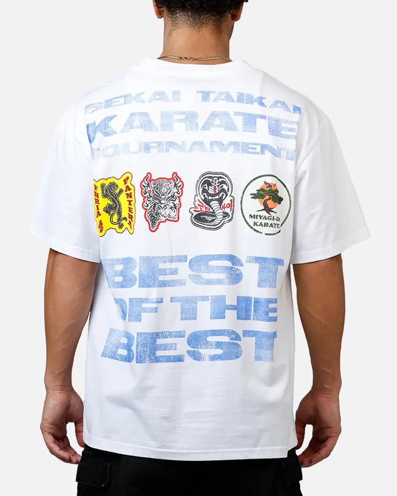 Philcos X Cobra Kai Sekai Taikai T-Shirt White 1