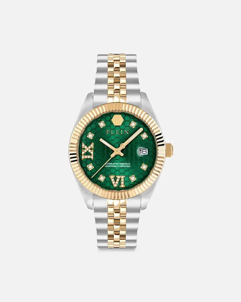 Philipp Plein Date Superlative Watch Green 1
