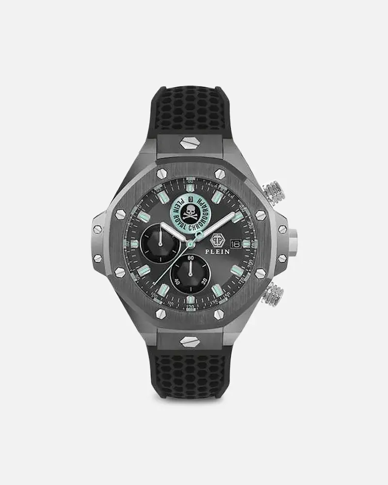Philipp Plein Plein Chrono Royal Watch Gunmetal 1