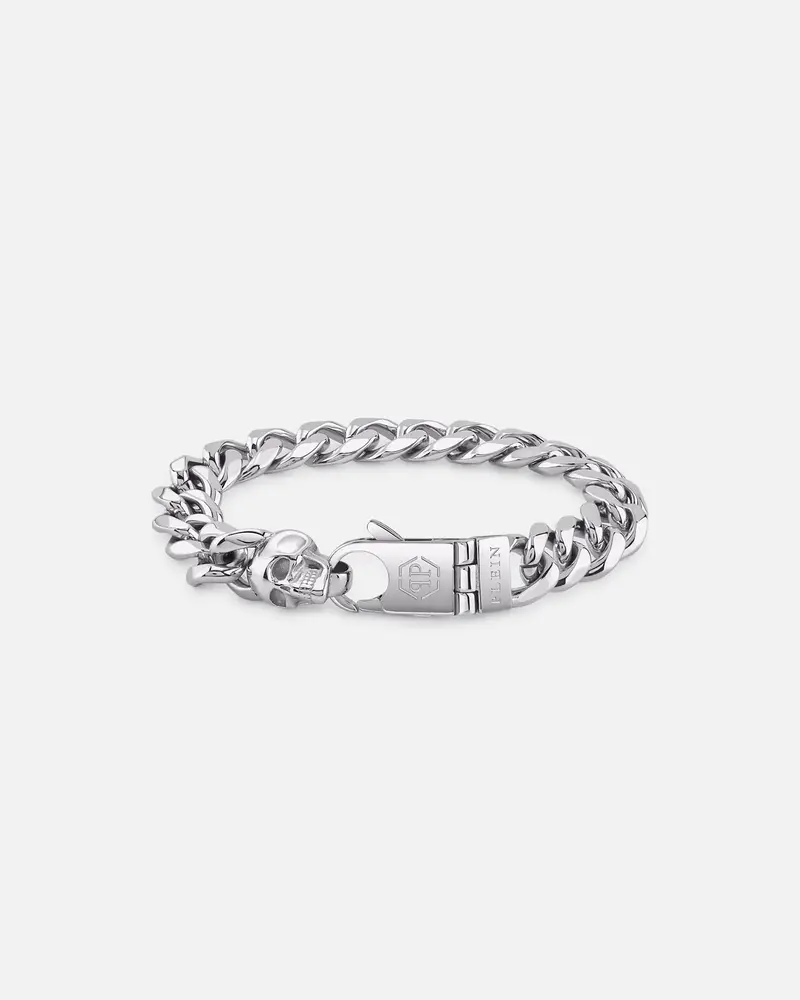 Philipp Plein Plein Icon Chain Bracelet Silver 1