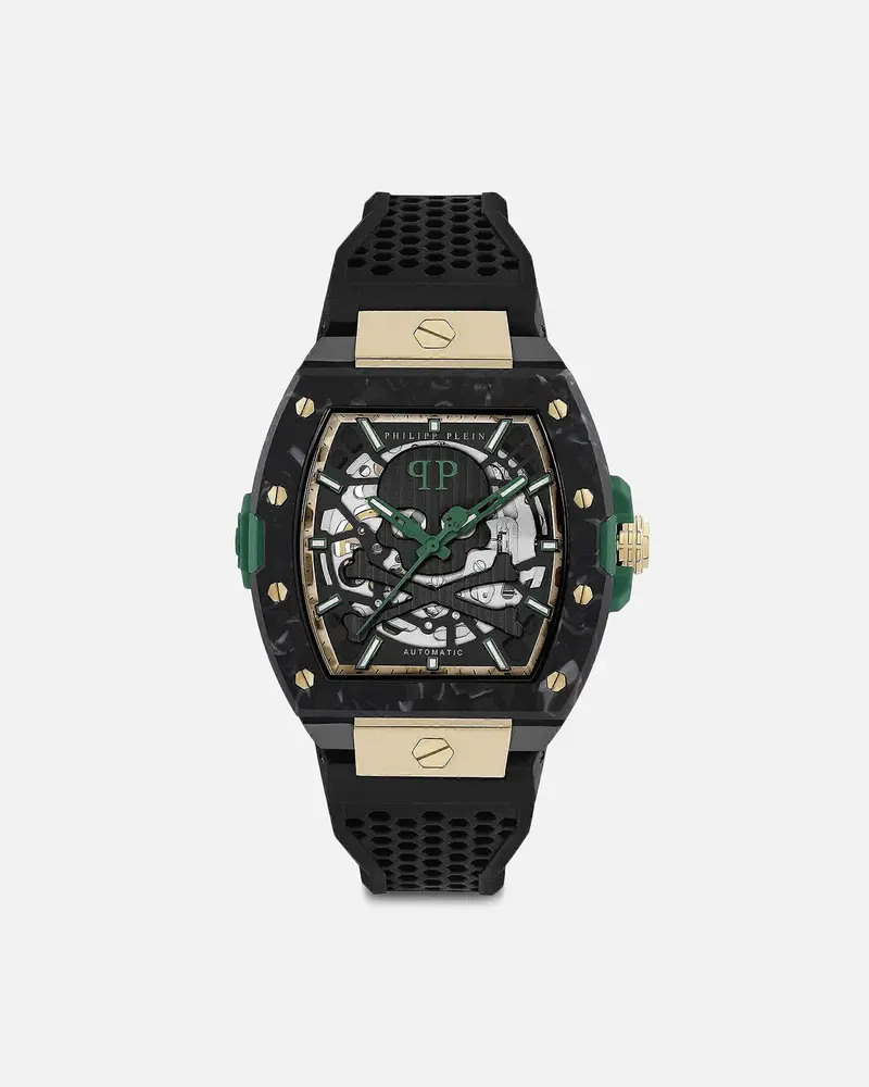 Philipp Plein The Skeleton Auto Watch Black 1