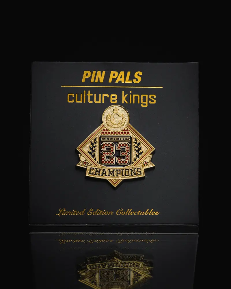 Pin Pals X Culture Kings Champions Pin Gold/Black/Red 1