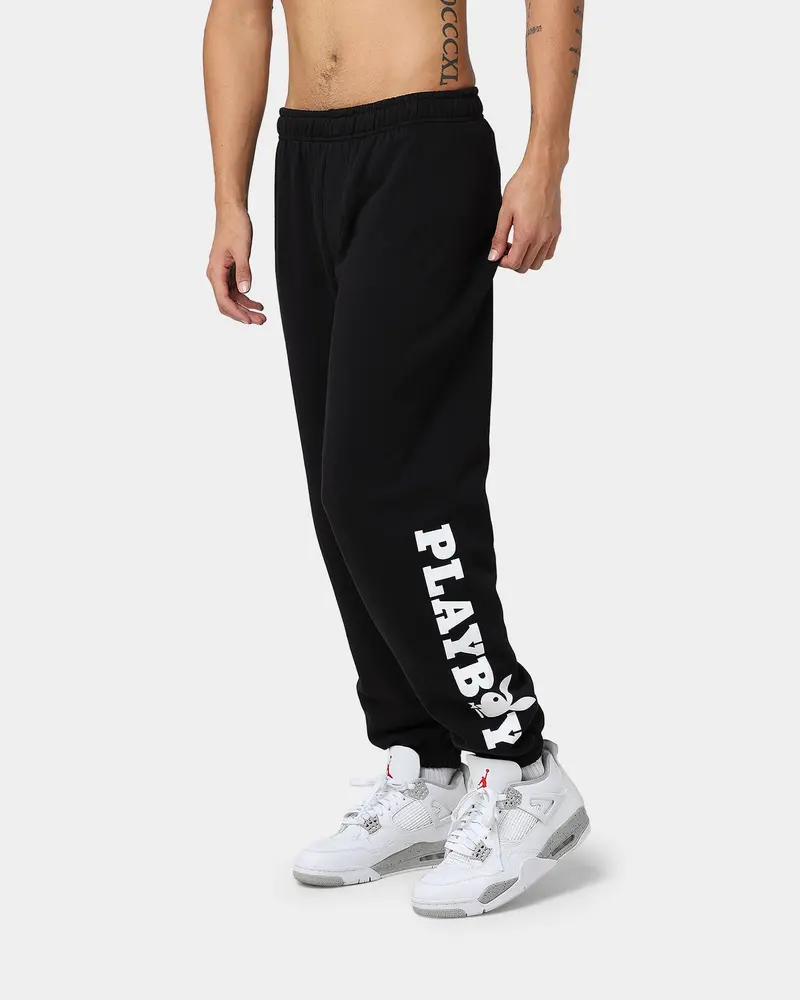 Playboy Bunny Basic Track Pants Black 1