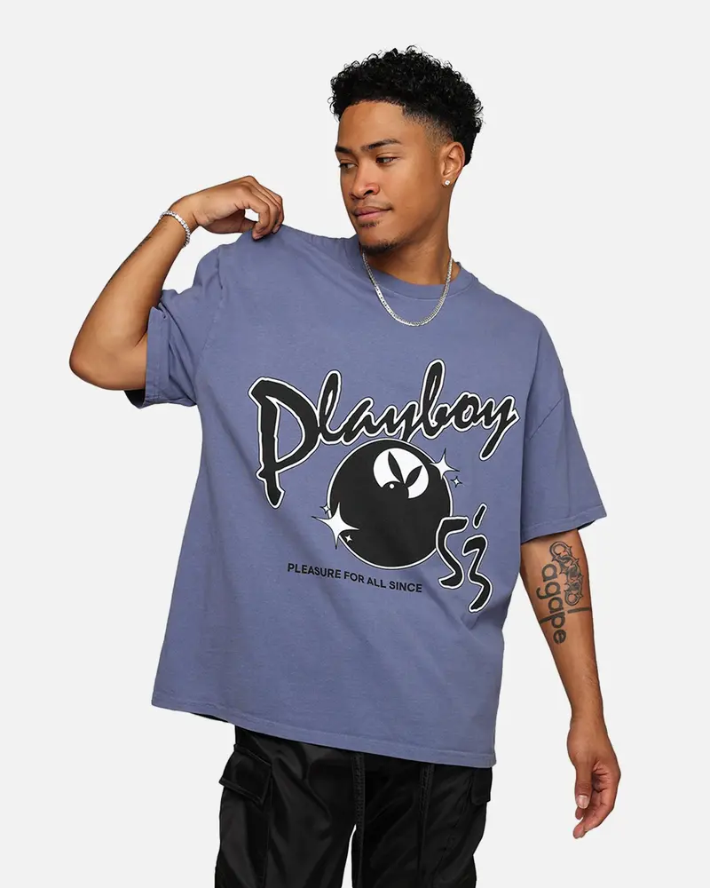 Playboy By Culture Kings Charlie T-Shirt Purple 1