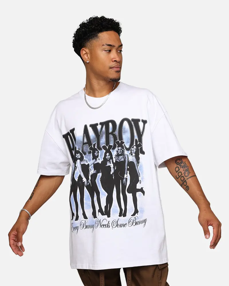 Playboy By Culture Kings Every Bunny T-Shirt White 1