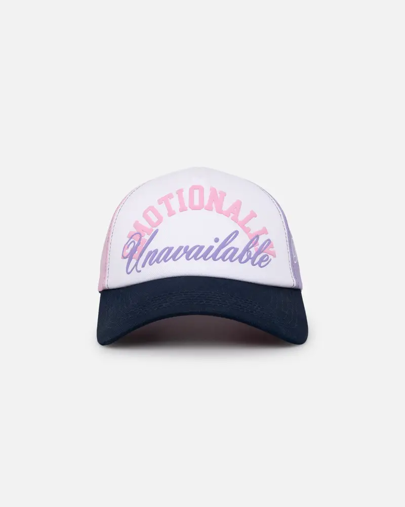 Playboy By Culture Kings Lover Boy Trucker Snapback Pink/Purple 1