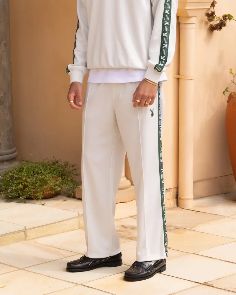 Playboy By Culture Kings Pleasure Track Pants Stone/Green 1
