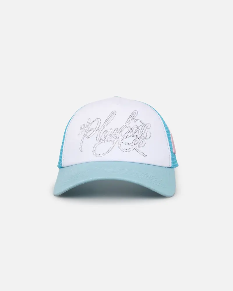 Playboy By Culture Kings Shyne Trucker Cap Light Blue 1