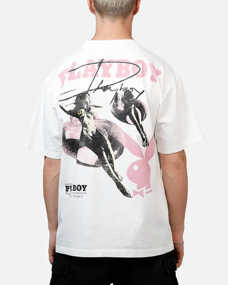 Playboy Floaty T-Shirt White 1