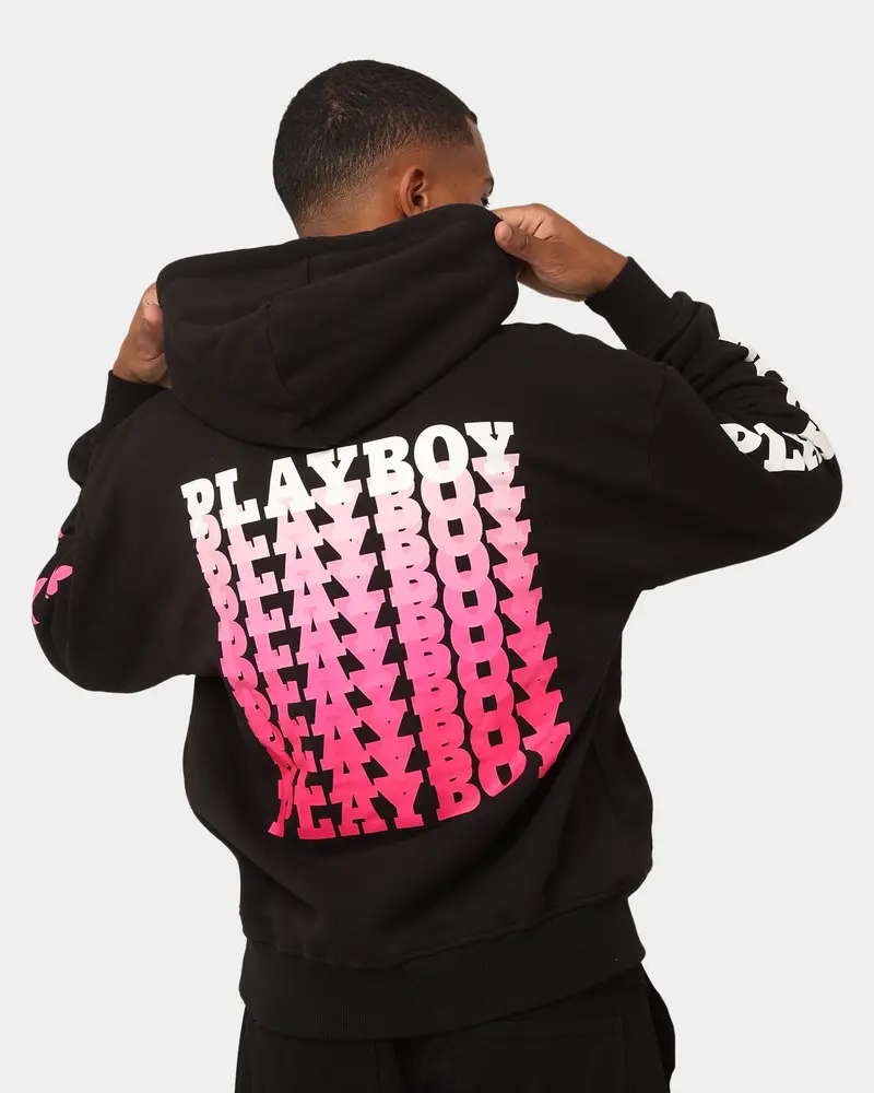 Playboy Stack Blend Hoodie Black 1