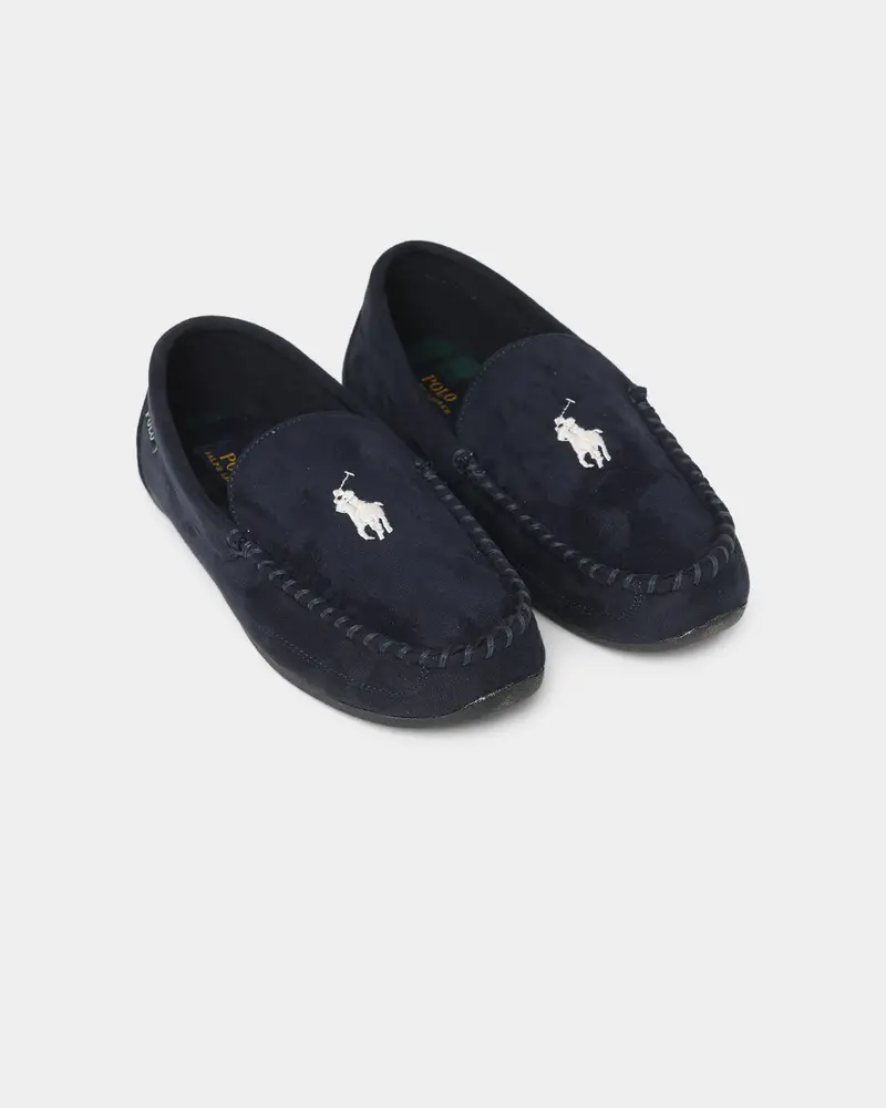 Polo Ralph Lauren Declan Slippers Snuff Navy/Tartan 1