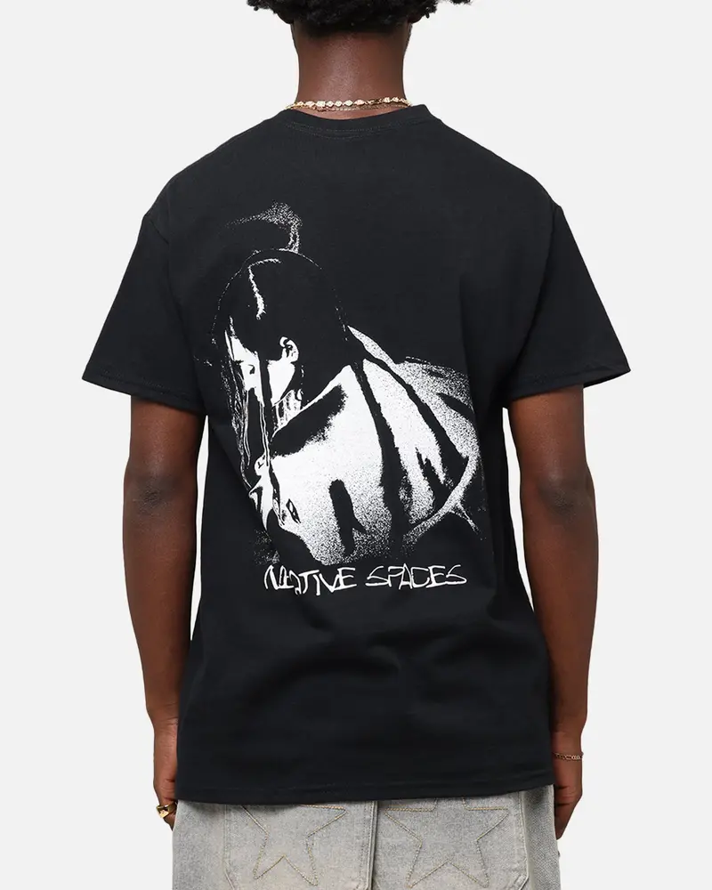 Poppy Negative Spaces T-Shirt Black 1
