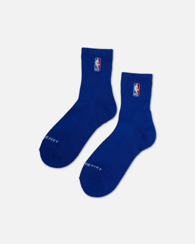 Pro Compression Classic Nba Logoman Crew Sock Blue 1