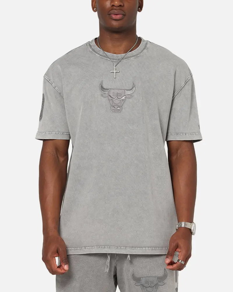 Pro Standard Chicago Bulls Washed Classic T-Shirt Washed Grey 1