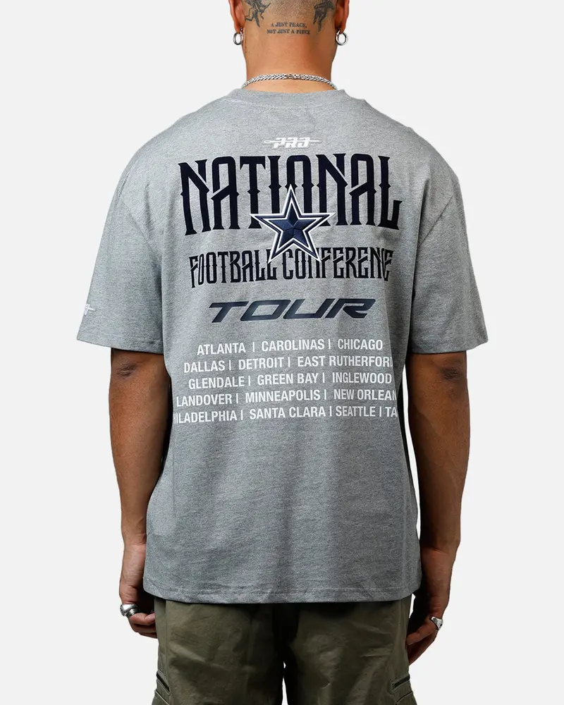 Pro Standard Dallas Cowboys City Tour 2.0 T-Shirt Grey 1