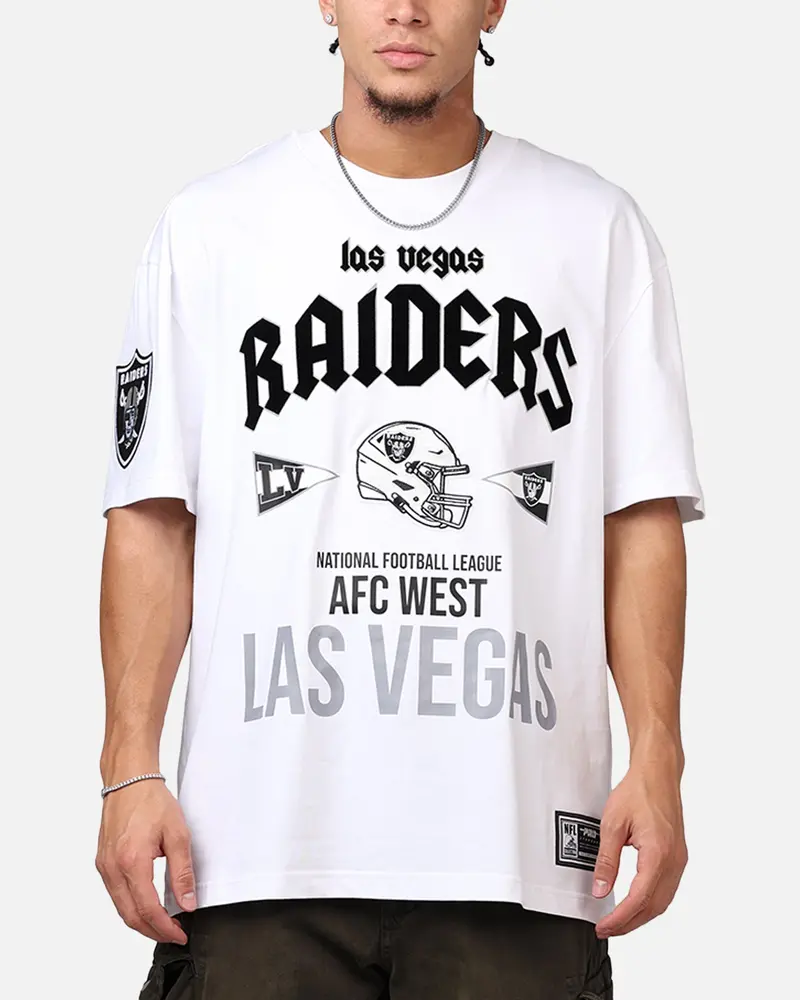 Pro Standard Las Vegas Raiders City Tour Cj Drop T-Shirt White 1