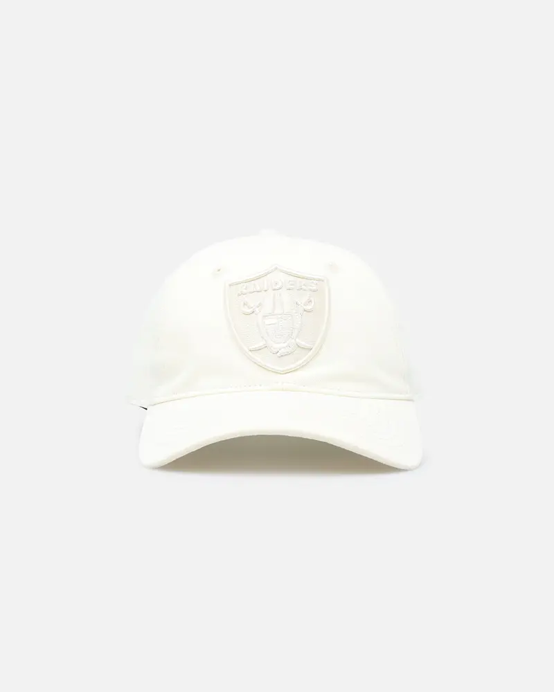 Pro Standard Las Vegas Raiders Dad Hat Strapback Eggshell 1