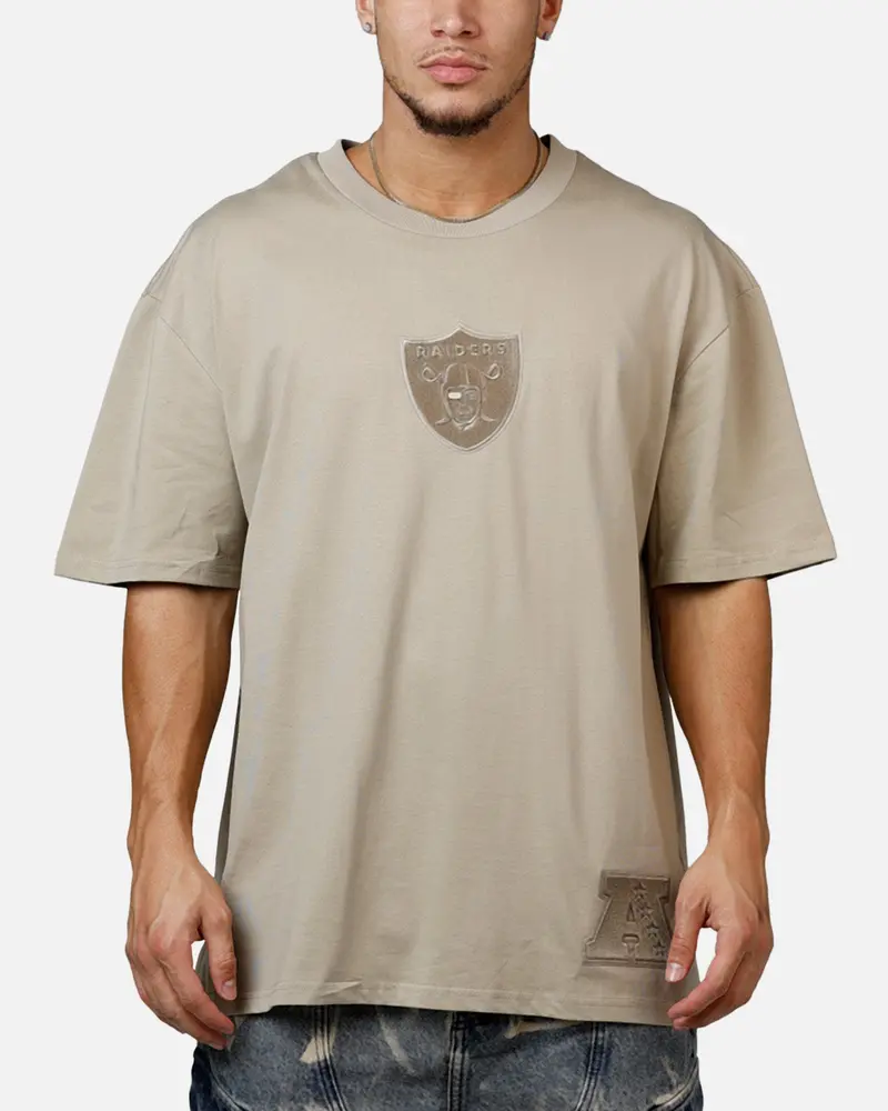 Pro Standard Las Vegas Raiders Wingspan T-Shirt Taupe 1