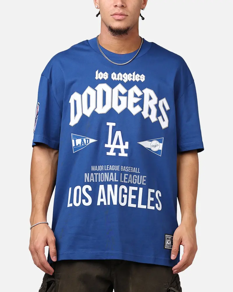 Pro Standard Los Angeles Dodgers City Tour Cj Drop T-Shirt Dark Blue 1