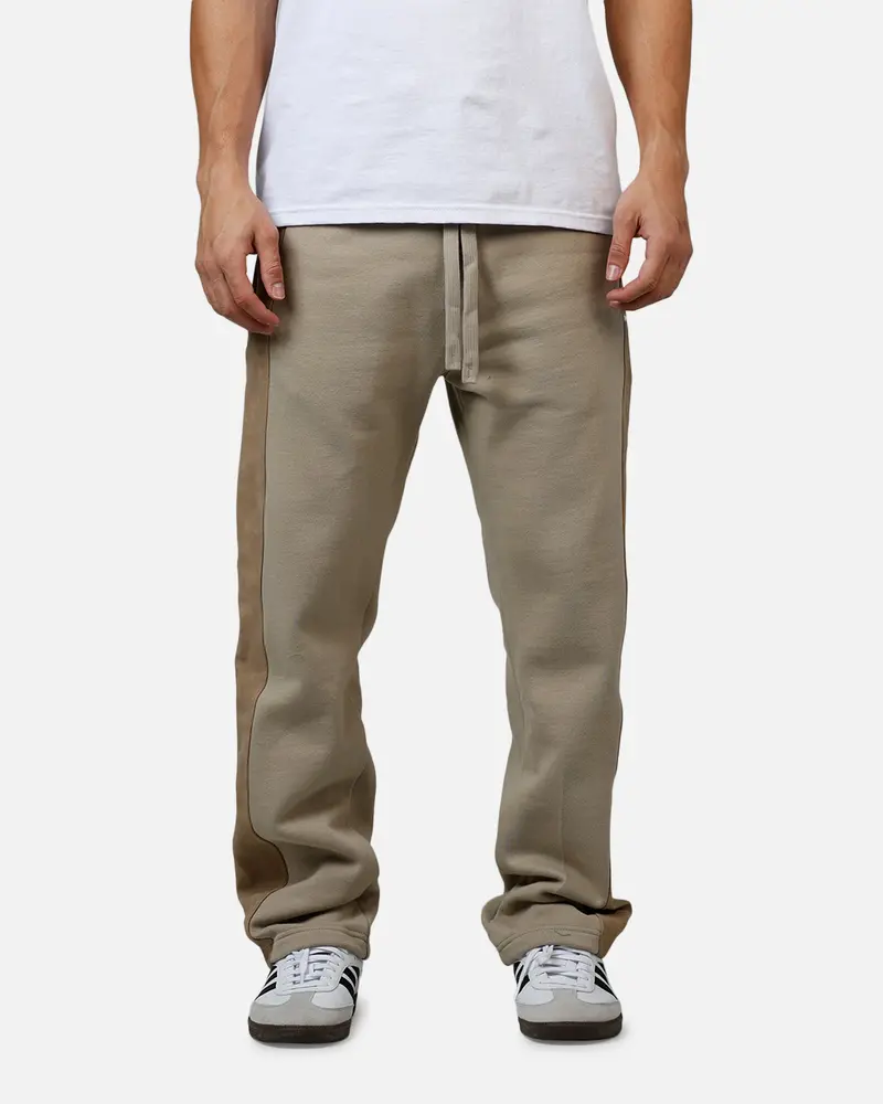 Pro Standard Los Angeles Dodgers Panel Sweatpants Tan 1