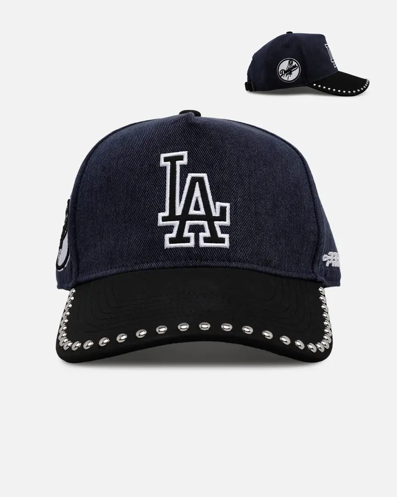 Pro Standard Los Angeles Dodgers 'Polished Hardware' Pro Pinch Strapback Navy 1