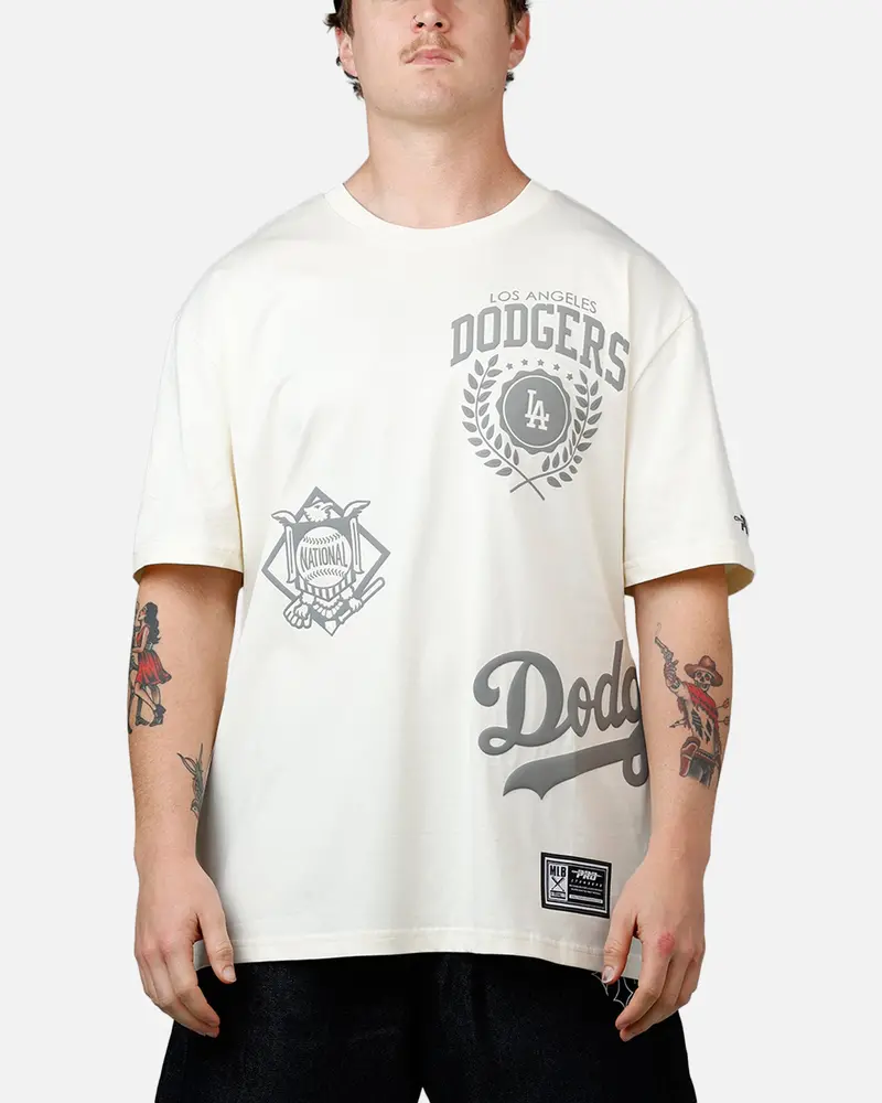 Pro Standard Los Angeles Dodgers Street Team T-Shirt Eggshell 1