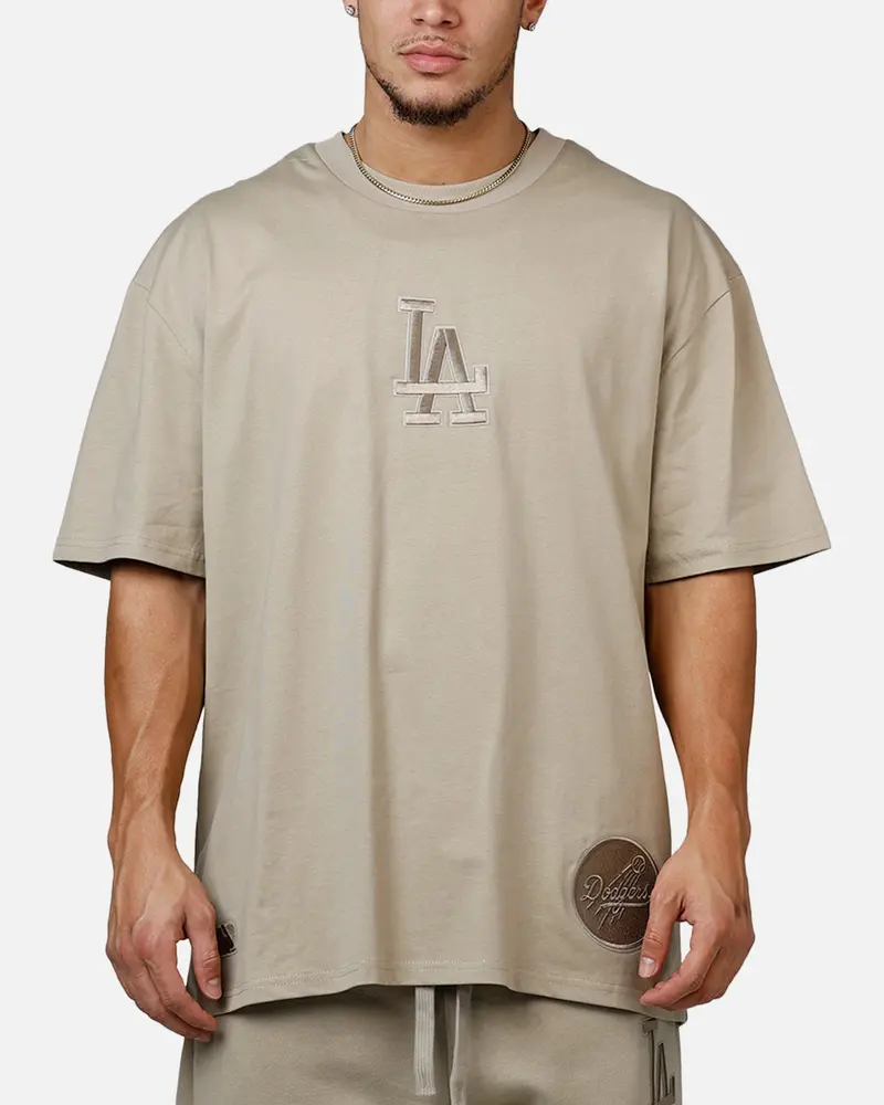 Pro Standard Los Angeles Dodgers Wingspan T-Shirt Taupe 1