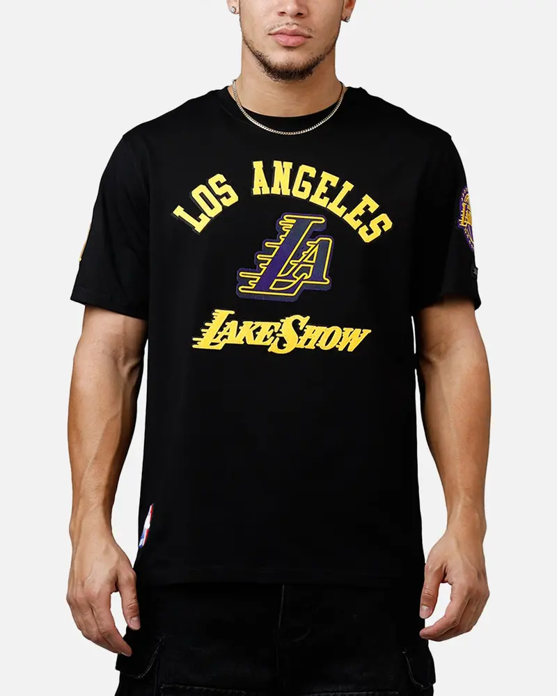 Pro Standard Los Angeles Lakers City 24-25 Season T-Shirt Black 1