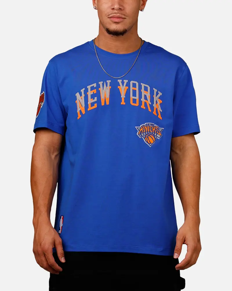 Pro Standard New York Knicks City 24-25 Season T-Shirt Blue 1