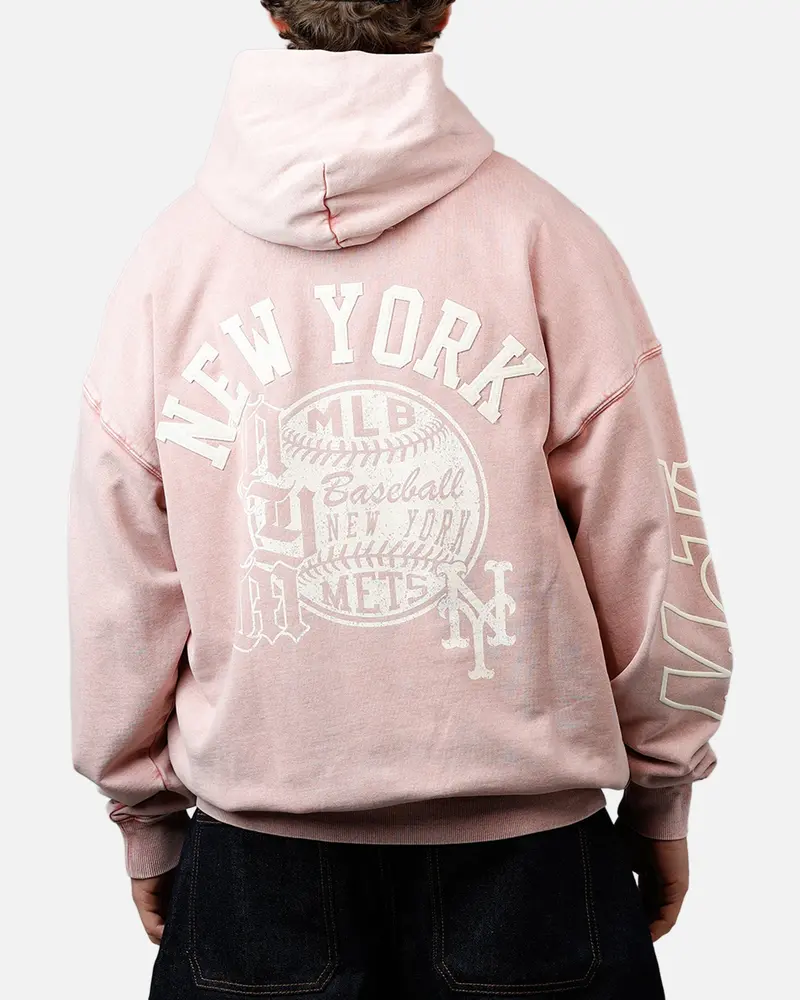 Pro Standard New York Mets Street Team Hoodie Pink 1