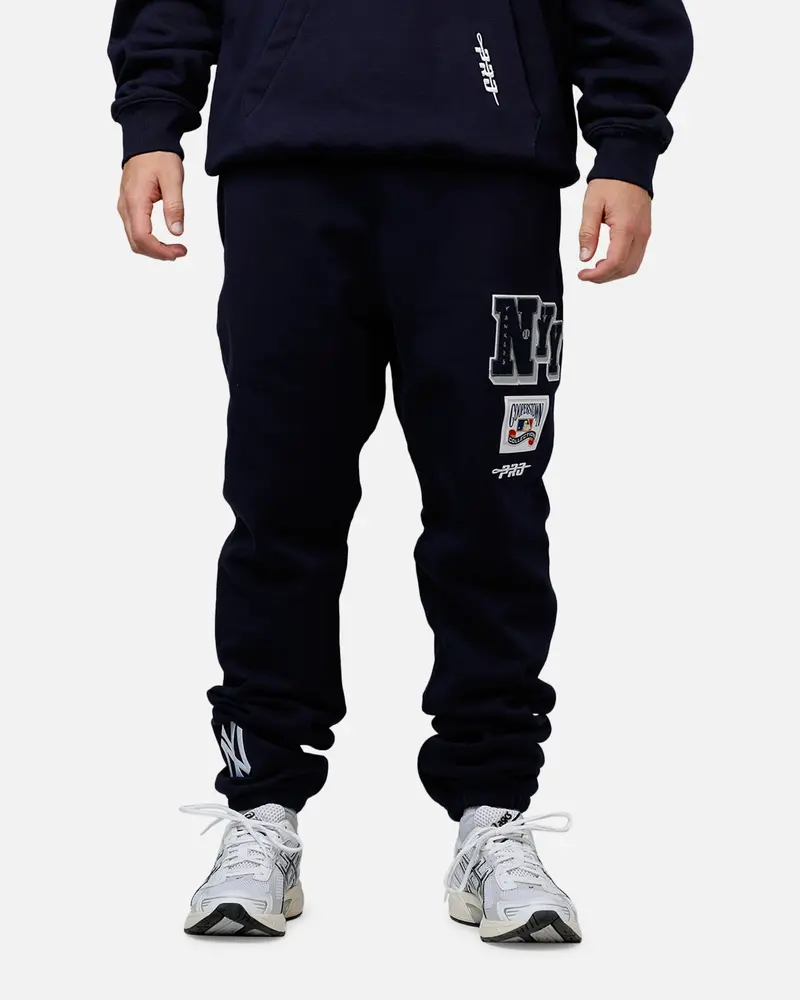 Pro Standard New York Yankees Best Of Sweatpants Navy 1