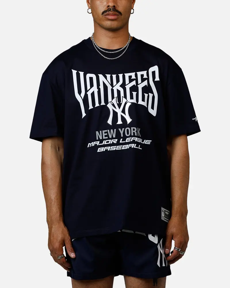 Pro Standard New York Yankees City Tour 2.0 T-Shirt Navy 1
