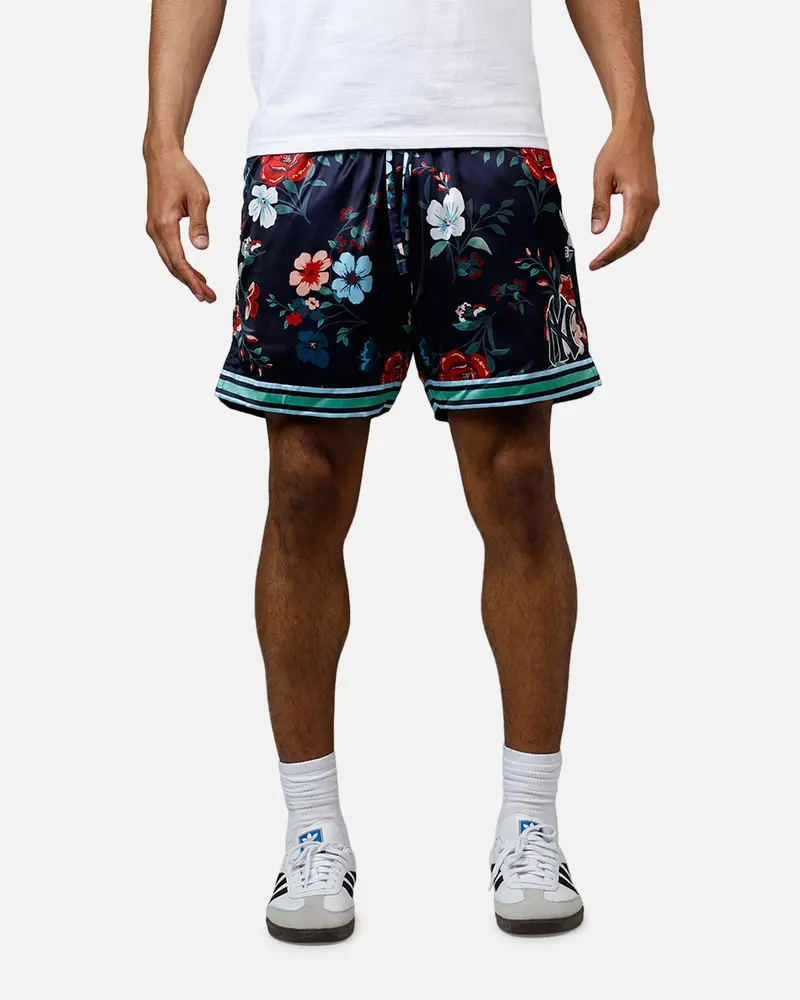 Pro Standard New York Yankees Floral Shorts Navy 1