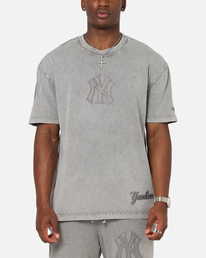 Pro Standard New York Yankees Washed Classic T-Shirt Washed Grey 1