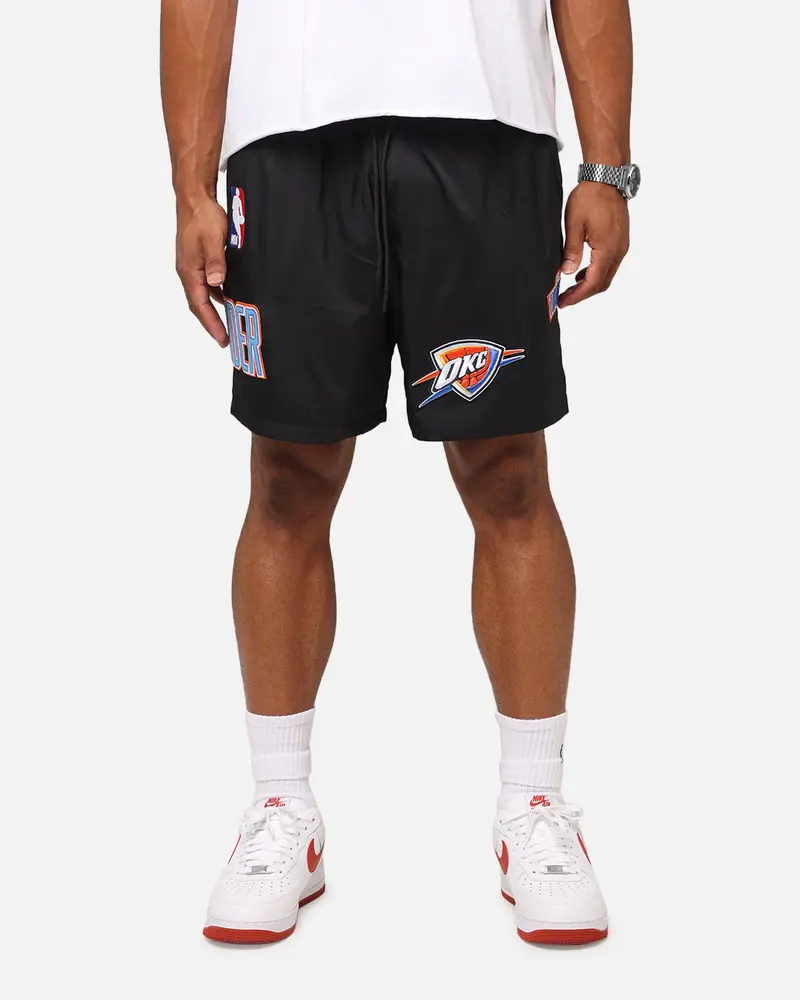Pro Standard Oklahoma City Thunder Classic Woven Shorts Black 1