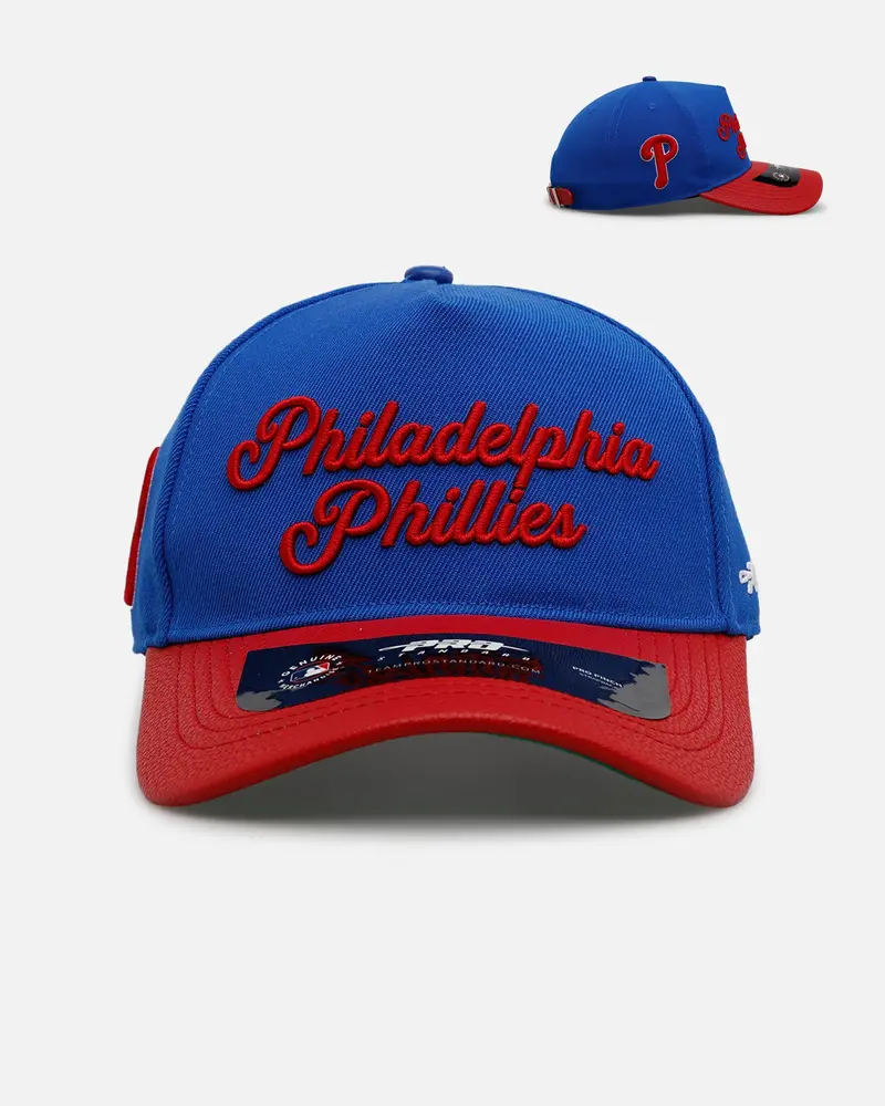 Pro Standard Philadelphia Phillies 'Sovenir' Pinch Front Strapback Blue/Red 1