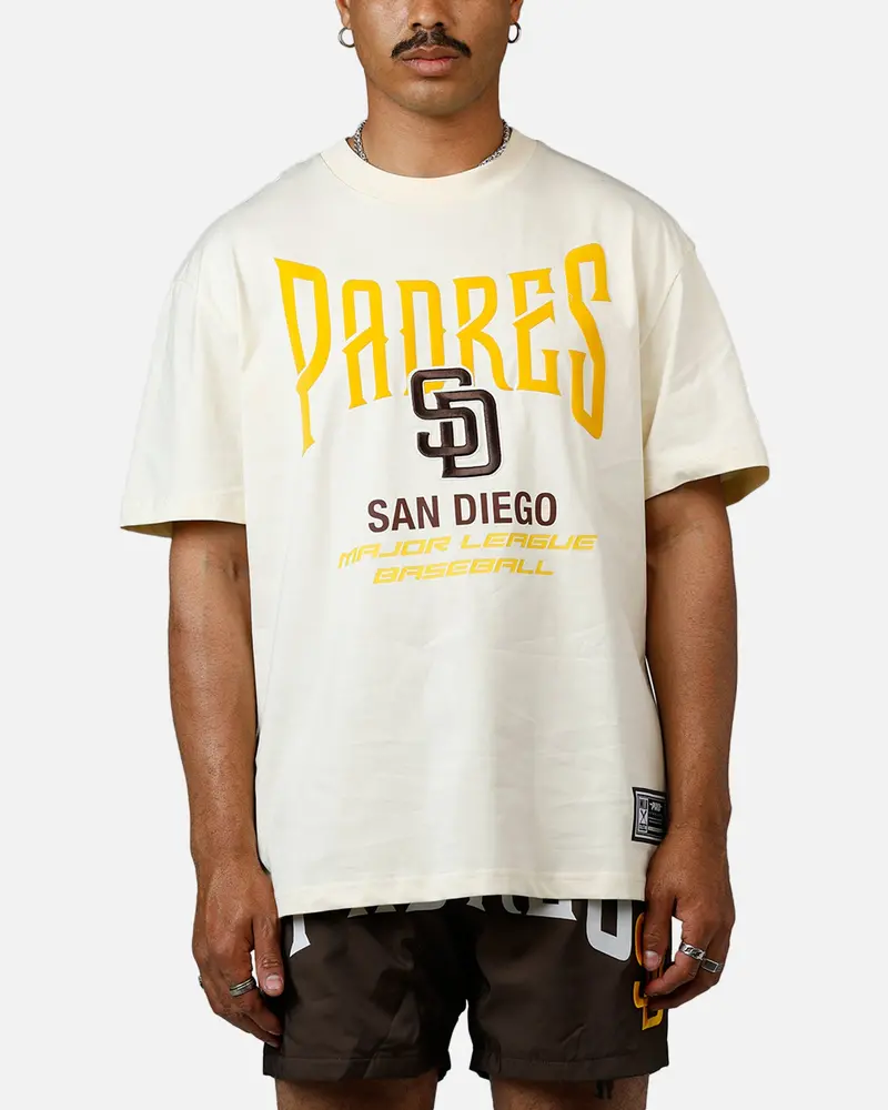 Pro Standard San Diego Padres City Tour 2.0 T-Shirt Eggshell 1