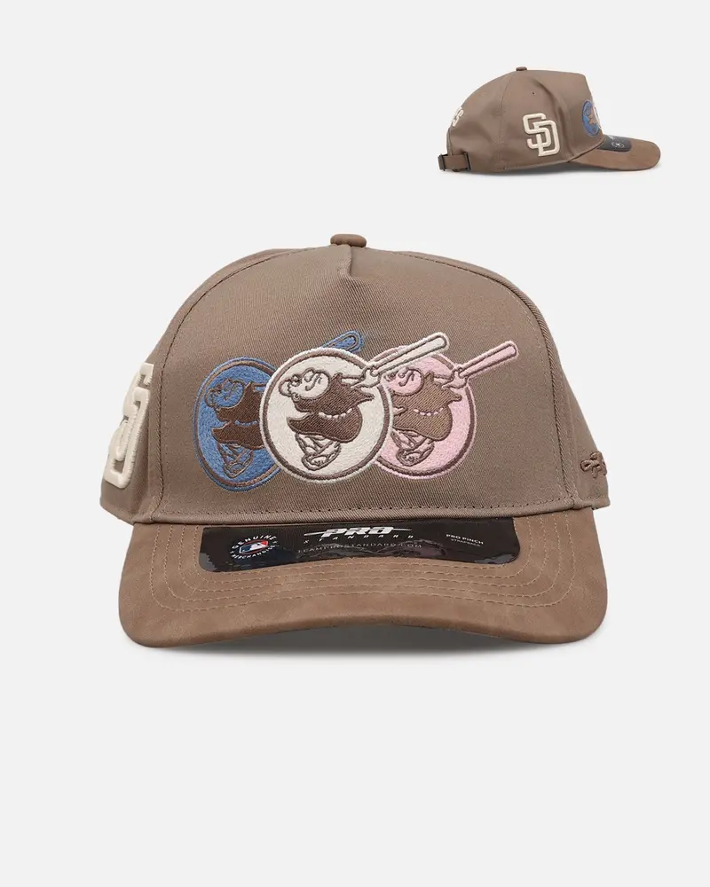Pro Standard San Diego Padres 'Multicolor Logos' Pro Pinch Strapback Multicolor 1