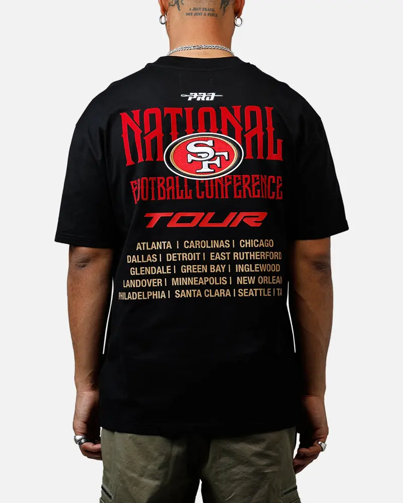Pro Standard San Francisco 49Ers City Tour 2.0 T-Shirt Black 1