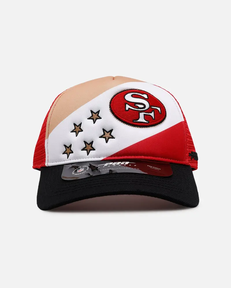 Pro Standard San Francisco 49Ers 'Nfl Kickoff' Trucker Snapback Red 1