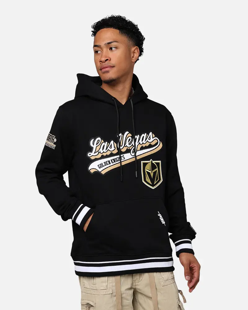 Pro Standard Vegas Golden Knights Fleece Pullover Hoodie Black 1