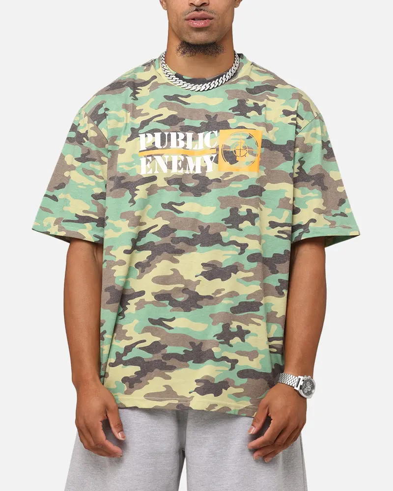 Public Enemy Realtree T-Shirt Camo 1