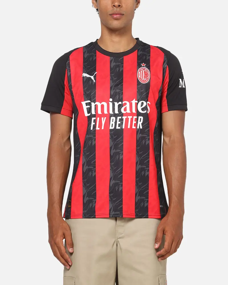 Puma Ac Milan Home Replica Jersey Red 1