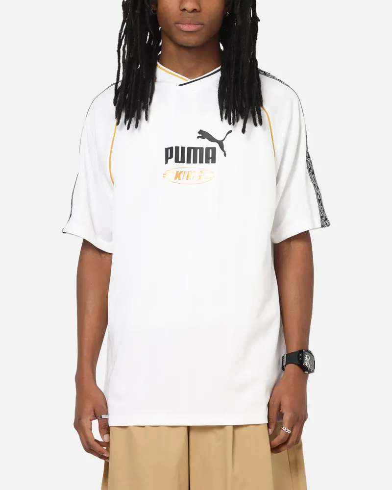 Puma King Relaxed Football Jersey White 1