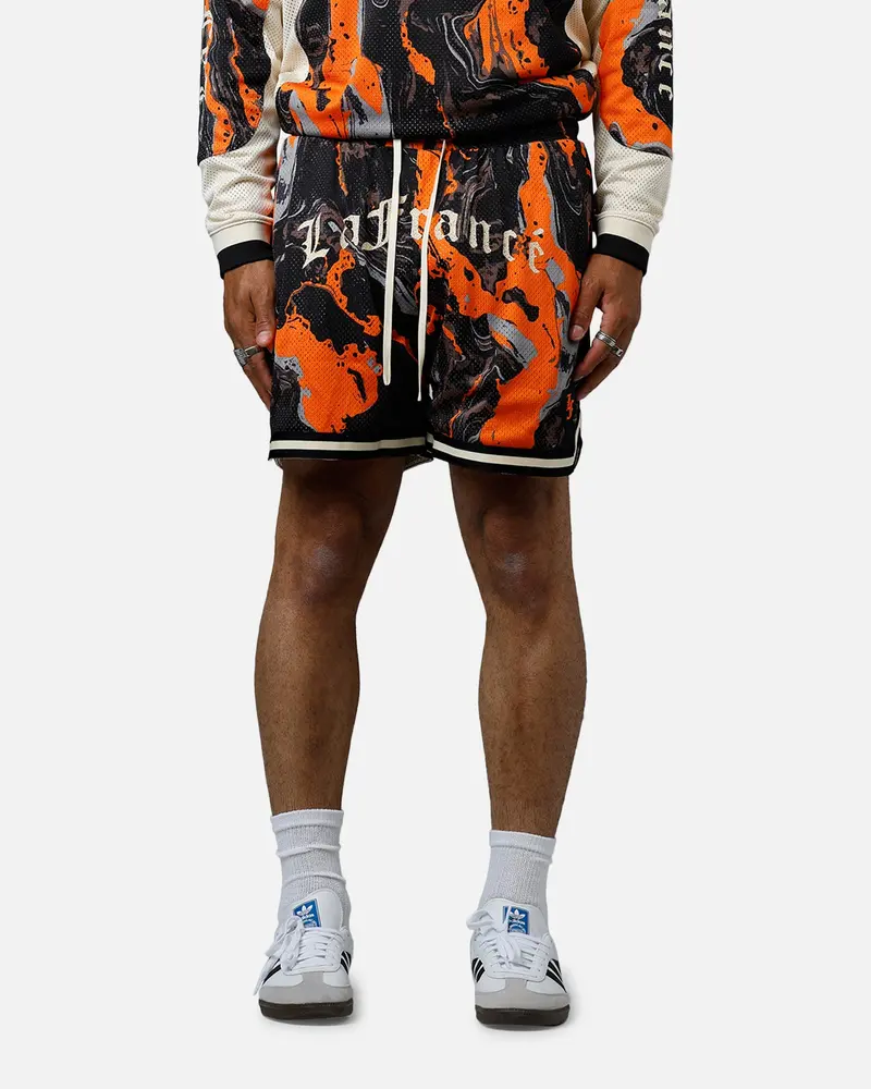 Puma Lafrancé Heem All Over Print Shorts Orange 1