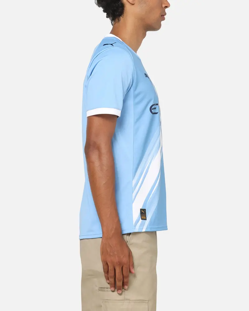 Puma Manchester City Fc Home Replica Jersey Light Blue 4