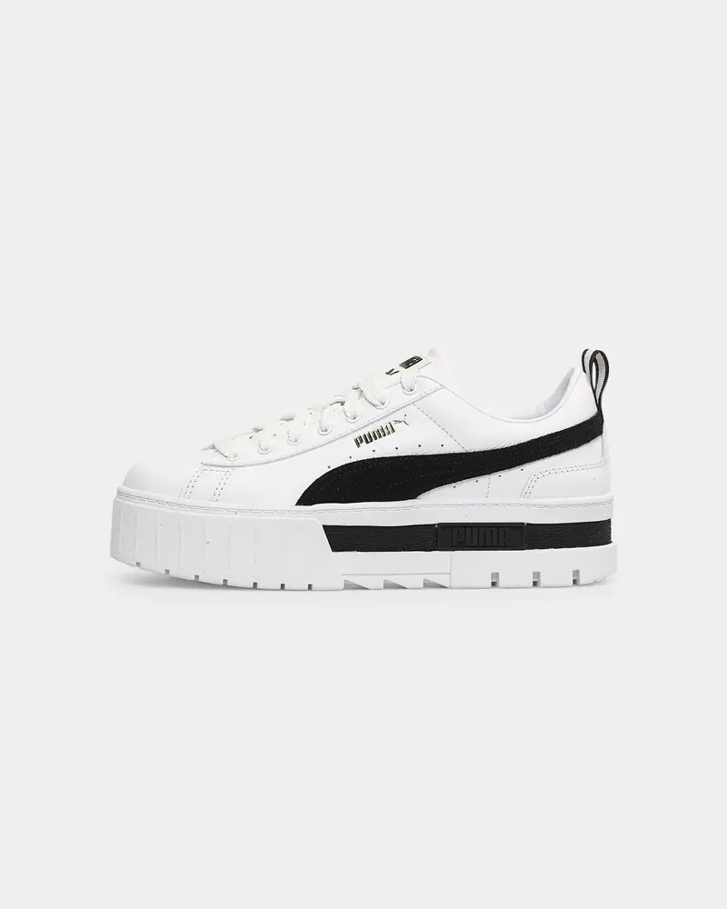 Puma Women's Mayze Leather White/Black 1