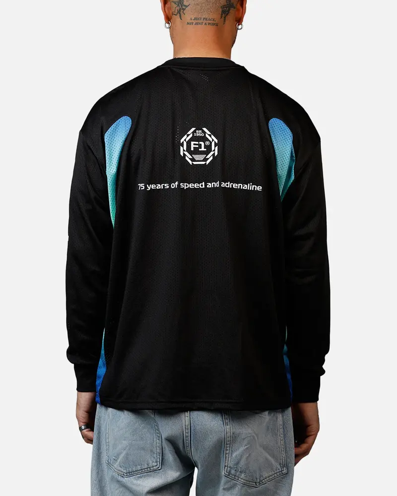 Puma X F1 Long Sleeve T-Shirt Black 1