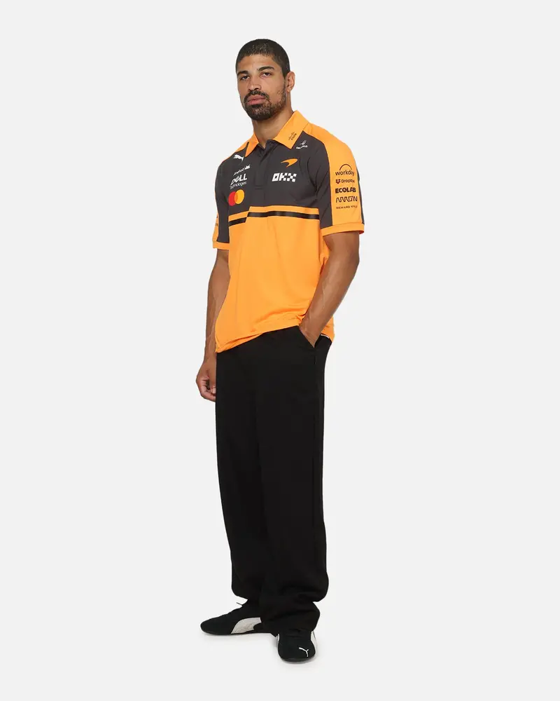 Puma X Mclaren F1 Team Replica Polo Shirt Papaya 1